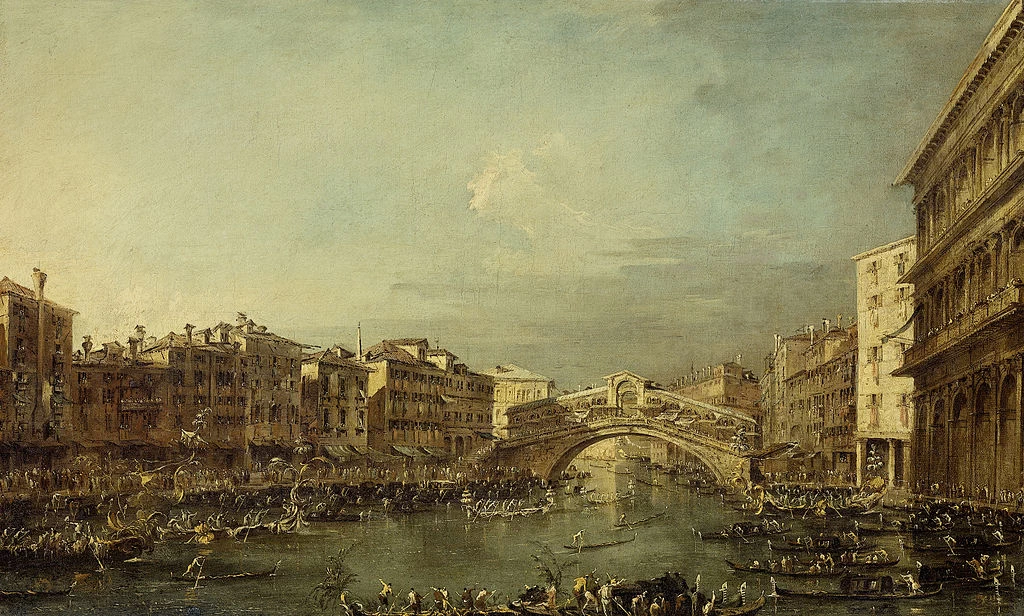 Regata al Ponte di Rialto - Rijksmuseum Amsterdam